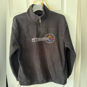 Pittsburgh Steelers Fleece 1/4 zip pullover